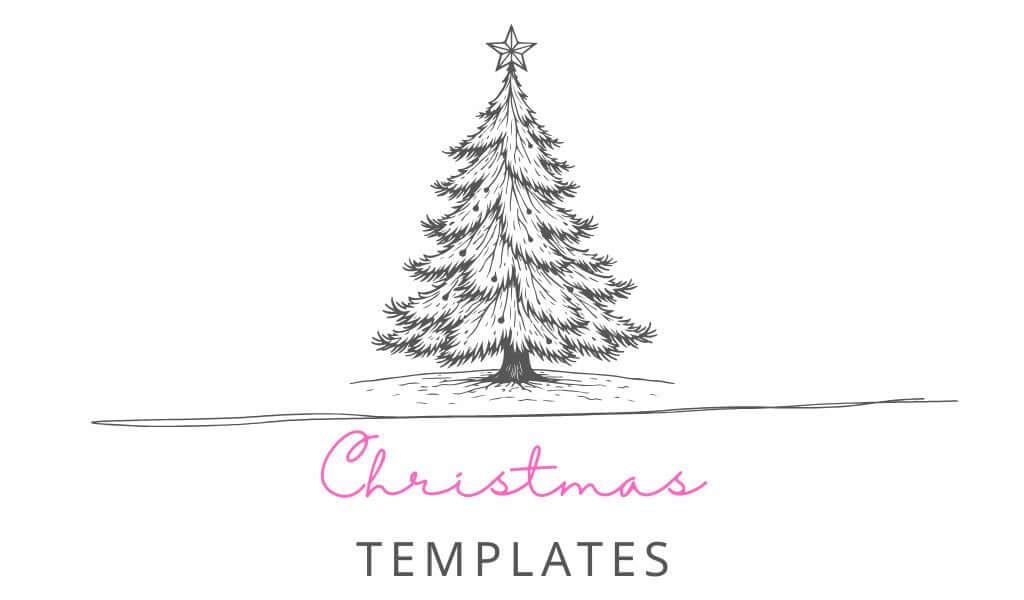 Customizable printable Christmas templates including invitations, planners, stickers, labels, and party supplies.