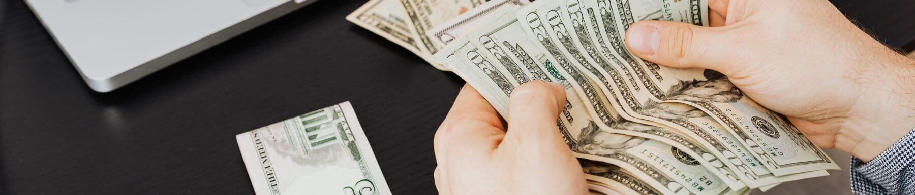 Header image for a blog about money management