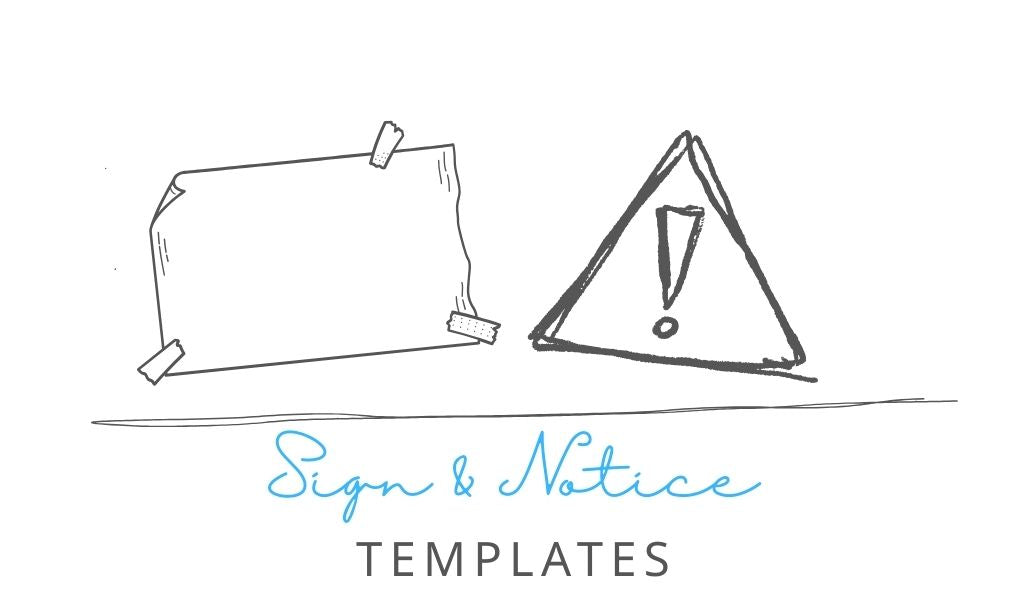 Signs & Notices