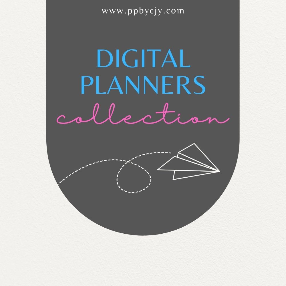 Customizable digital planner templates for daily, weekly, and monthly organization on devices.