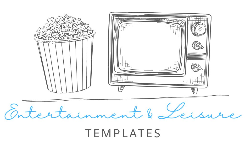 Customizable printable entertainment and leisure templates including planners, trackers, journals, and games.
