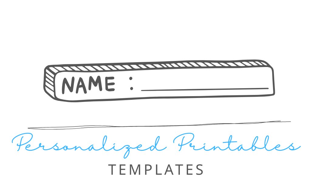 Customizable printable personalized items, including letters from Santa, Tooth Fairy notes, and custom gifts.
