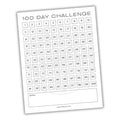 100 Day Challenge Printable PDF Template