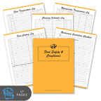 Restaurant Food Safety Planner Health Inspection & Compliance Bundle checklist page