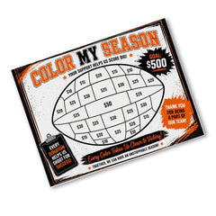 Baketball  Fundraiser Tracker printable color in donation goal sheet for team fundraising and event tracking
