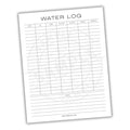 Aquarium Water Quality Log Printable PDF Template