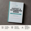 Co-Parenting & Custody Binder - 50 Page Family Court Organizer cover page