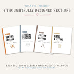 Hunting & Shooting Binder printable hunting logbook sections