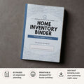 Home Inventory Binder - 61 Page Household Inventory & Insurance Organizer cover page
