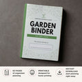 Garden Binder - 63 Page Garden Planner & Harvest Organizer cover page