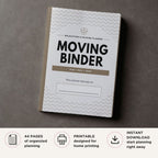 Moving Binder - 44 Page Home Moving Planner & Packing Organizer cover page