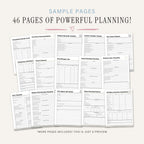 Military PCS Moving Binder printable relocation planner sample pages