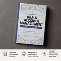 Bar and Alcohol Management Planner printable restaurant bar inventory and operations management bundle
