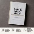 Baby and Infant Care Planner printable newborn care log bundle for feeding sleep and milestone tracking
