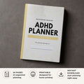 ADHD Planner printable ADHD organization tool bundle for focus tracking routines and symptom management
