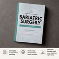 Bariatric Surgery Planner printable weight loss tracker bundle for recovery nutrition and progress tracking
