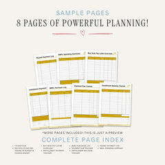 Buy Now Pay Later Planner printable BNPL payment tracker for installments balances due dates and purchase management
