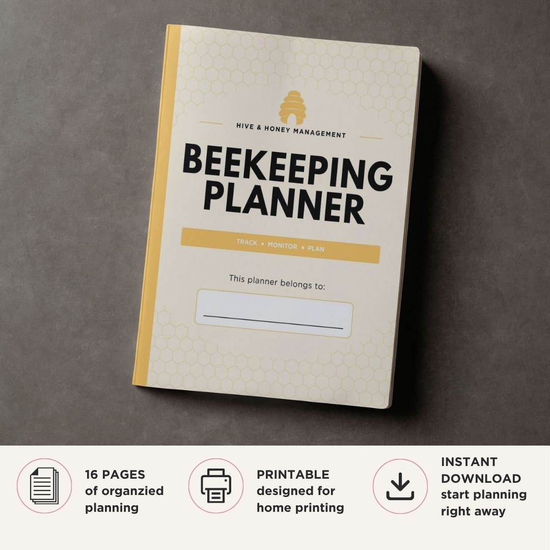 Beekeeping Planner Hive & Honey Management Bundle hive log page
