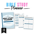 Bible Study Planner Scripture Notes Bundle scripture notes page
