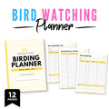 Bird Watching Planner Birding Journal Bundle sighting log page
