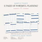 Boat & Vessel Planner Maintenance & Logbook Bundle maintenance log page
