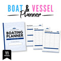 Boat & Vessel Planner Maintenance & Logbook Bundle maintenance log page
