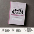 Candle Making Planner Candle Business Log & Inventory Bundle batch log page
