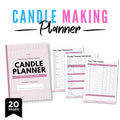 Candle Making Planner Candle Business Log & Inventory Bundle batch log page
