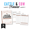 Cattle & Cow Management Planner Livestock Tracker Bundle herd log page
