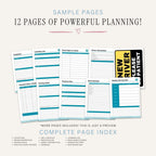 Student Driving Planner Teen Driver Learning Bundle practice log page
