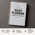 Goat Keeping Planner Herd & Kid Management Bundle herd log cover page
