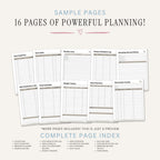 Goat Keeping Planner Herd & Kid Management Bundle herd log sample pages
