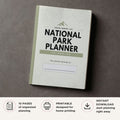 National Parks Journal Travel Memory Log Bundle travel journal cover page
