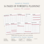 Pig Farm Management Planner printable livestock health record bundle for pig farming and care tracking
