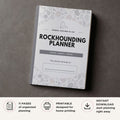Rockhounding Planner printable mineral specimen ID bundle for geology collecting and specimen tracking
