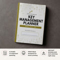 Key Management Planner printable access tracking bundle for key sign out and security records
