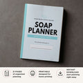Soap Making Planner Batch Log Cure Tracker & Inventory Bundle batch log cover page

