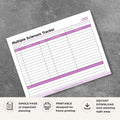 Multiple Sclerosis Tracker Health & Symptom Log symptom tracker page