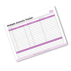 Multiple Sclerosis Tracker Health & Symptom Log symptom tracker page