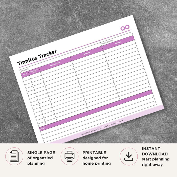 Tinnitus Symptom Tracker