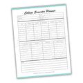 College Course Planner - Semester Class Schedule Organizer