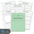 Embroidery & Cross Stitch Planner Needlework Stitch Project Bundle project log