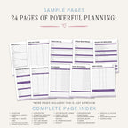 Essential Oils Planner printable aromatherapy blend and usage log bundle for recipe and inventory tracking
