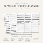 Drone Flight Planner UAV Maintenance & Mission Log Bundle flight sample pages