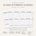 Bath Bomb Planner Recipe & Batch Tracker Bundle recipe page