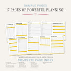 Beer Brewing Planner printable homebrew and fermentation log bundle for recipe and batch tracking
