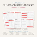 Comic Book Collector Planner Issue Inventory & Collection Log Bundle inventory tracking section pages