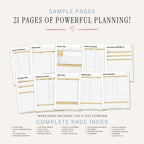Scout Popcorn Fundraiser Planner printable sales log and order tracker bundle for popcorn fundraising organization
