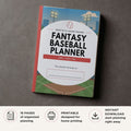 Fantasy Baseball Planner Draft Kit & League Tracker Bundle draft cover page
