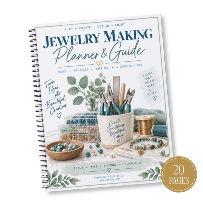 Jewelry Making Planner & Guide